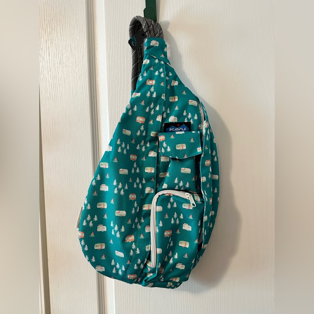 Kavu sling bag limited edition camping design